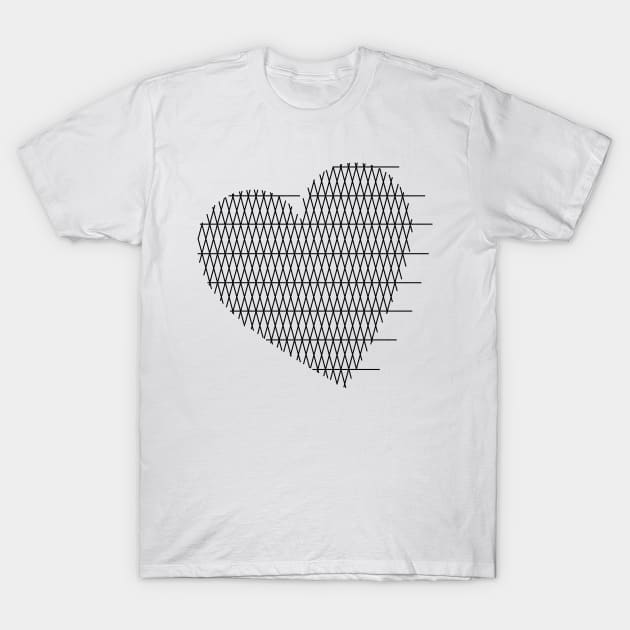 Cross My Heart _7 T-Shirt by cactusjoe